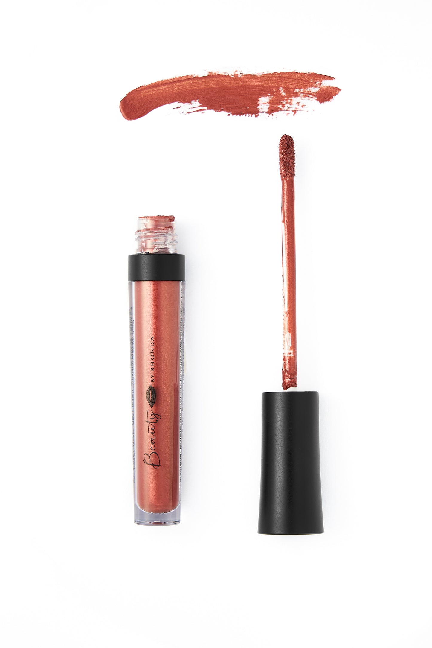 Long Lasting Metallic Liquid Lipstick: Ginger Spice